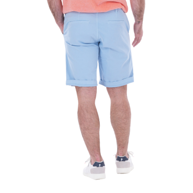Bermuda Chino Ruckfield Essentiel – Bleu Ciel Élégant