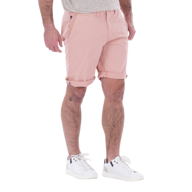 Bermuda Chino Ruckfield Essentiel - Coloris Abricot
