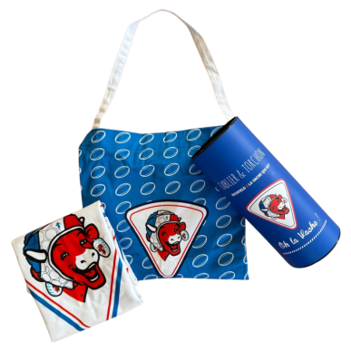 Tablier & Torchon Ruckfield x Vache qui Rit – Rugby & Cuisine