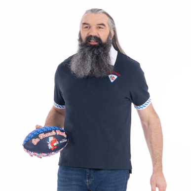 Polo Ruckfield x Vache qui Rit – Bleu Marine Rugby