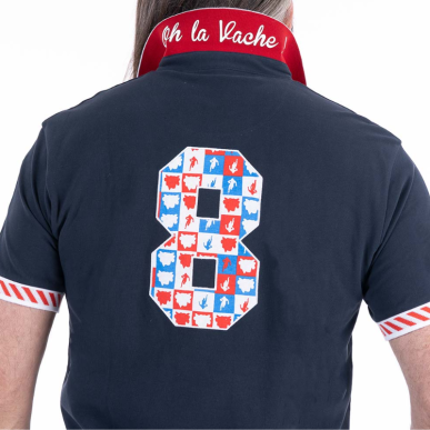 Polo Ruckfield x Vache qui Rit – Bleu Marine Rugby