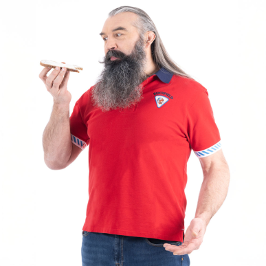 Polo Ruckfield x Vache qui Rit Rouge – Rugby Festif