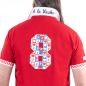 Polo à manches courtes Ruckfield x Vache qui Rit rouge
