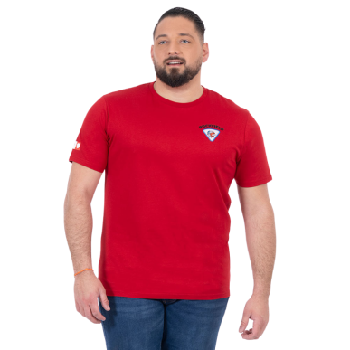 T-shirt Homme Ruckfield x La Vache qui Rit – Rouge Moyen