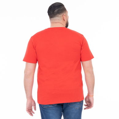 T-shirt Homme Ruckfield x Cochonou – Rouge Manches Courtes