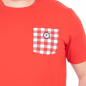 T-shirt Ruckfield x Cochonou rouge à manches courtes