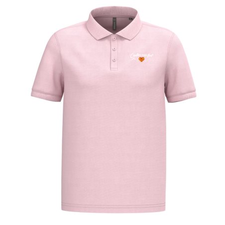Polo homme cantem més fort bordé