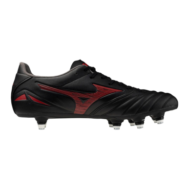 Crampons Rugby Mizuno Morelia Neo IV Pro SI – Noir & Rouge