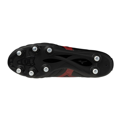 Crampons Rugby Mizuno Morelia Neo IV Pro SI – Noir & Rouge