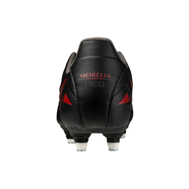 Crampons Rugby Mizuno Morelia Neo IV Pro SI – Noir & Rouge
