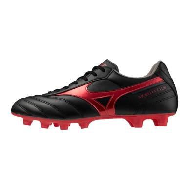 Crampons Rugby Mizuno Morelia II Club – Noir & Rouge