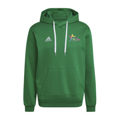 Sweat à capuche vert Adidas St jean