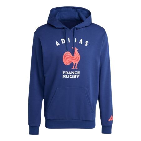 Sweat capuche bleu marine France Rugby officiel | Rugby Approved Perpignan
