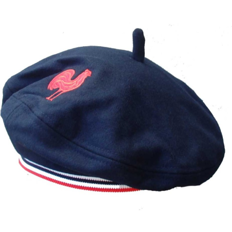 Béret bleu marine XV de France officiel | Rugby Approved Perpignan