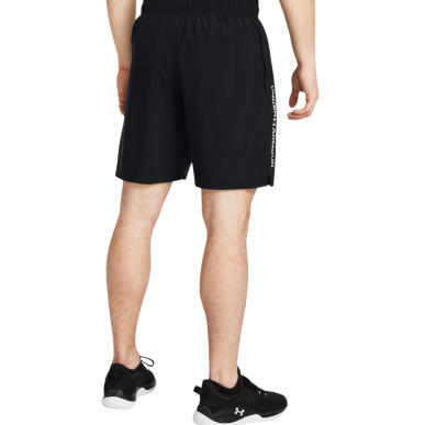 Short homme noir Under Armour sport | Rugby Approved Perpignan