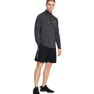 Short homme noir Under Armour sport | Rugby Approved Perpignan