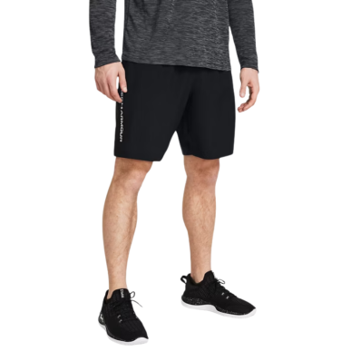 Short homme noir Under Armour sport | Rugby Approved Perpignan