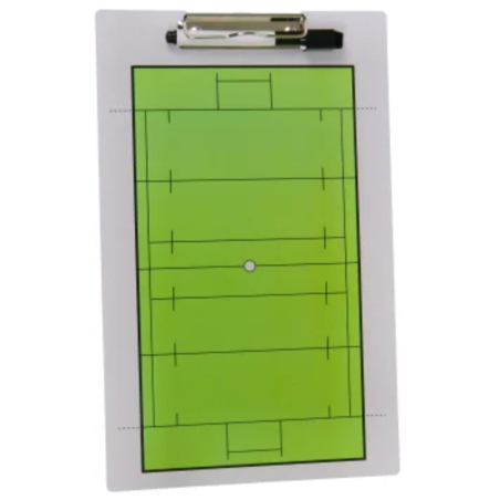 Plaquette Tactique Coach Rugby Recto-Verso