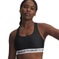Brassière de sport Under Armour Noire et Blanche