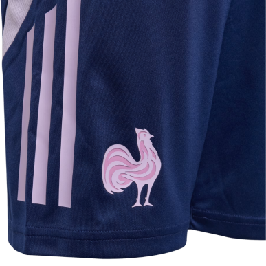 Short Entraînement XV France Enfant Bleu Violet | Rugby Approved Perpignan
