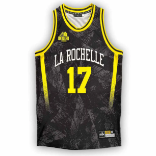 Débardeur La Rochelle Oxygear noir/jaune | Rugby Approved Perpignan