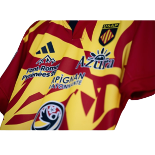 Maillot USAP exterieur avec sponsors 2025/2026