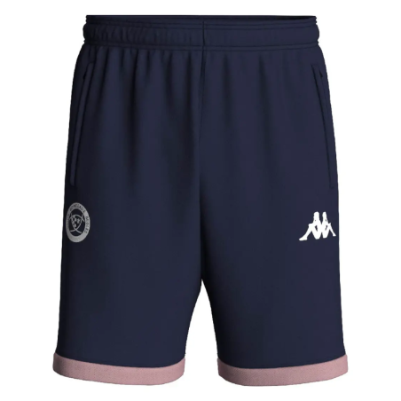 Short d’entraînement officiel UBB bleu | Rugby Approved Perpignan