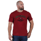 T-shirt à manches courtes rouge foncé Ruckfield Maori Rugby