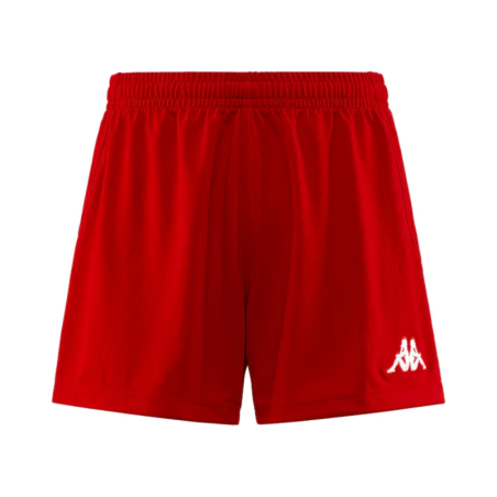 Short Kappa Rouge Enfant Sport | Rugby Approved Perpignan