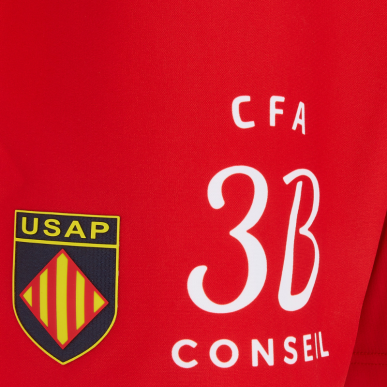 Short USAP Extérieur 2025/2026 | Rugby Approved Perpignan