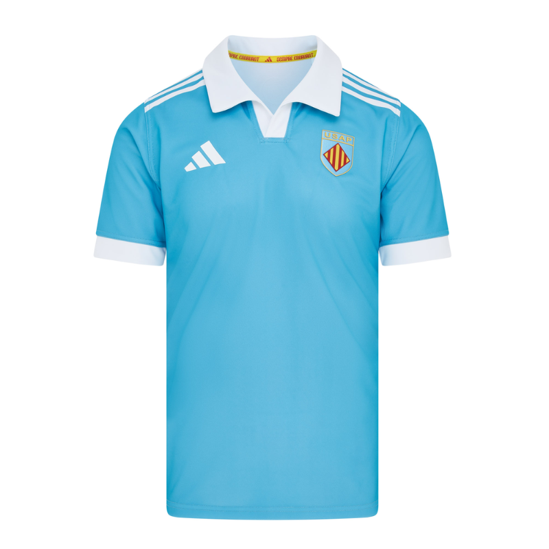 Maillot de match domicile USAP 2025-2026 sans sponsors Maillot de match domicile USAP 2025-2026 sans sponsors