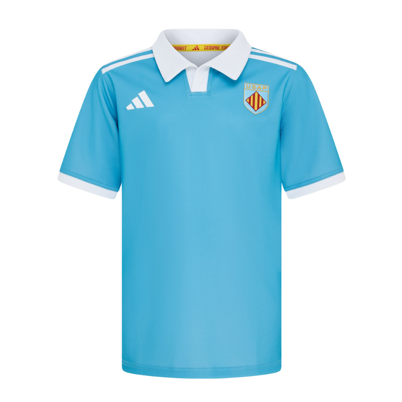Maillot USAP domicile 2025-2026 Enfant sans sponsors