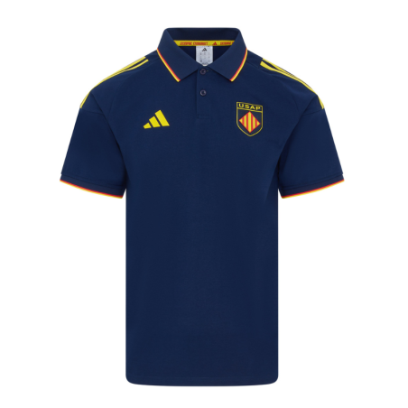 Polo USAP Bleu Marine 2025/2026 | Rugby Approved Perpignan
