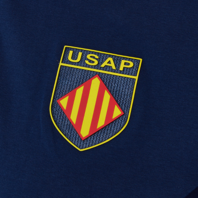 Polo USAP Bleu Marine 2025/2026 | Rugby Approved Perpignan