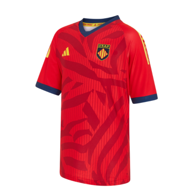 T-shirt Échauffement Extérieur USAP Enfant 2025/2026 | Rugby Approved Perpignan