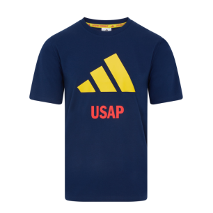T-shirt ADIDAS USAP Coton 2025/2026 | Rugby Approved Perpignan