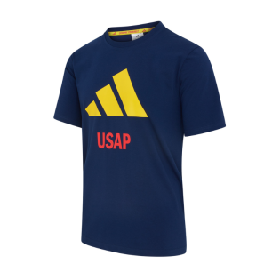 T-shirt logo  ADIDAS  USAP coton 2025-2026
