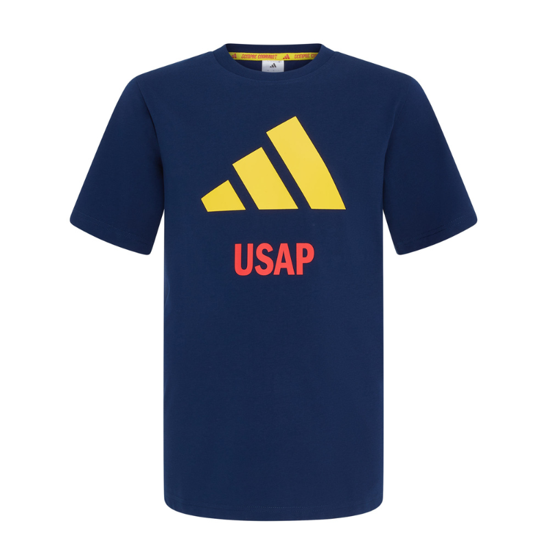 T-shirt coton logo adidas Usap enfant  2025-2026