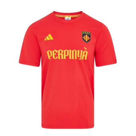 T-shirt USAP Perpinyà Rouge 2025/2026 | Rugby Approved Perpignan