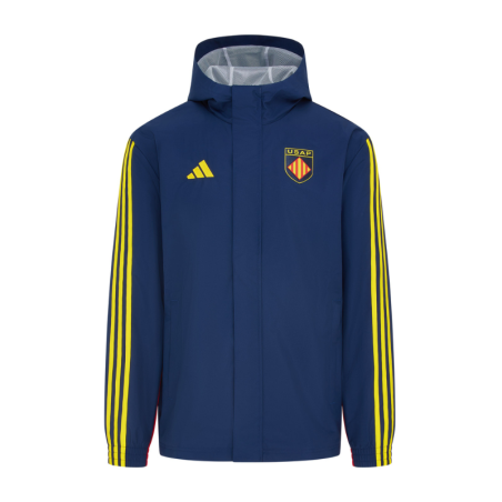 Coupe-Vent USAP Bleu Marine Officiel | Rugby Approved Perpignan