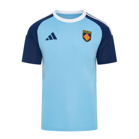 T-shirt Entraînement USAP Bleu Ciel Officiel | Rugby Approved Perpignan