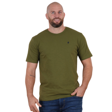 T-shirt basique kaki Ruckfield | Rugby Approved Perpignan