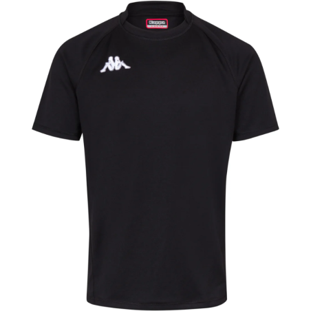 Maillot de Rugby Kappa Noir Enfant | Rugby Approved Perpignan