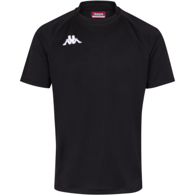 Maillot de Rugby Kappa Noir Enfant | Rugby Approved Perpignan