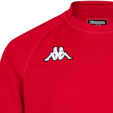 Maillot de Rugby Kappa Rouge Enfant | Rugby Approved Perpignan