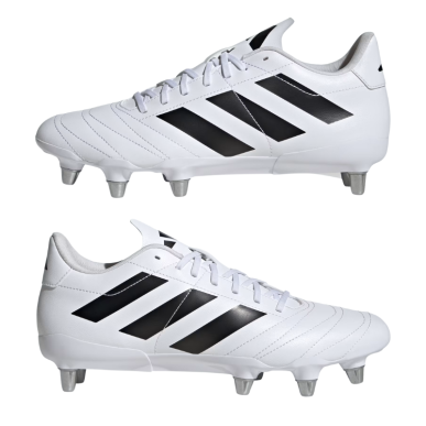 Adidas Kakari SG blanche crampons fer rugby | Rugby Approved Perpignan