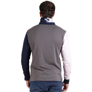 Polo à manches longues multicolores Ruckfield Le Club