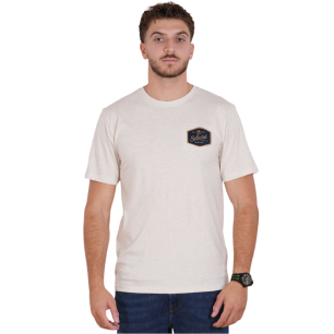 T-shirt à manches courtes blanc cassé Ruckfield Selected Rugby