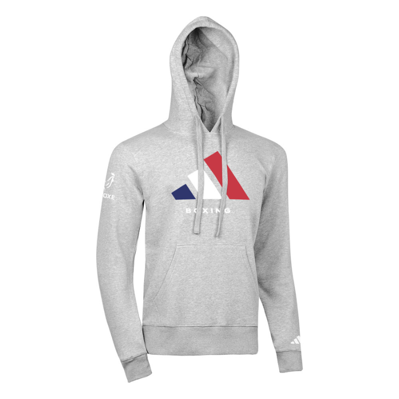 Sweat gris Adidas Boxe
