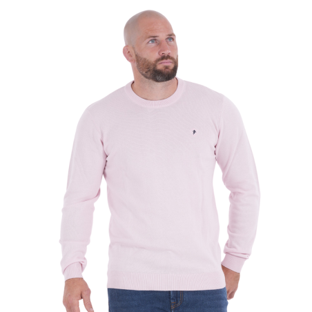 Pull Col Rond Ruckfield Essentiel Rose | Rugby Approved Perpignan